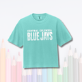 Women's Midi Tee | BOLD Blue Jay design