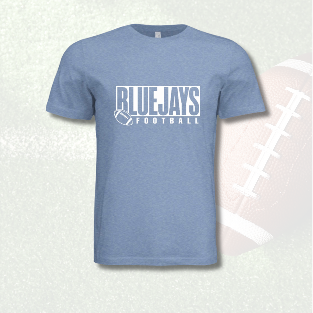 Unisex Tee | Blue Jay + Football