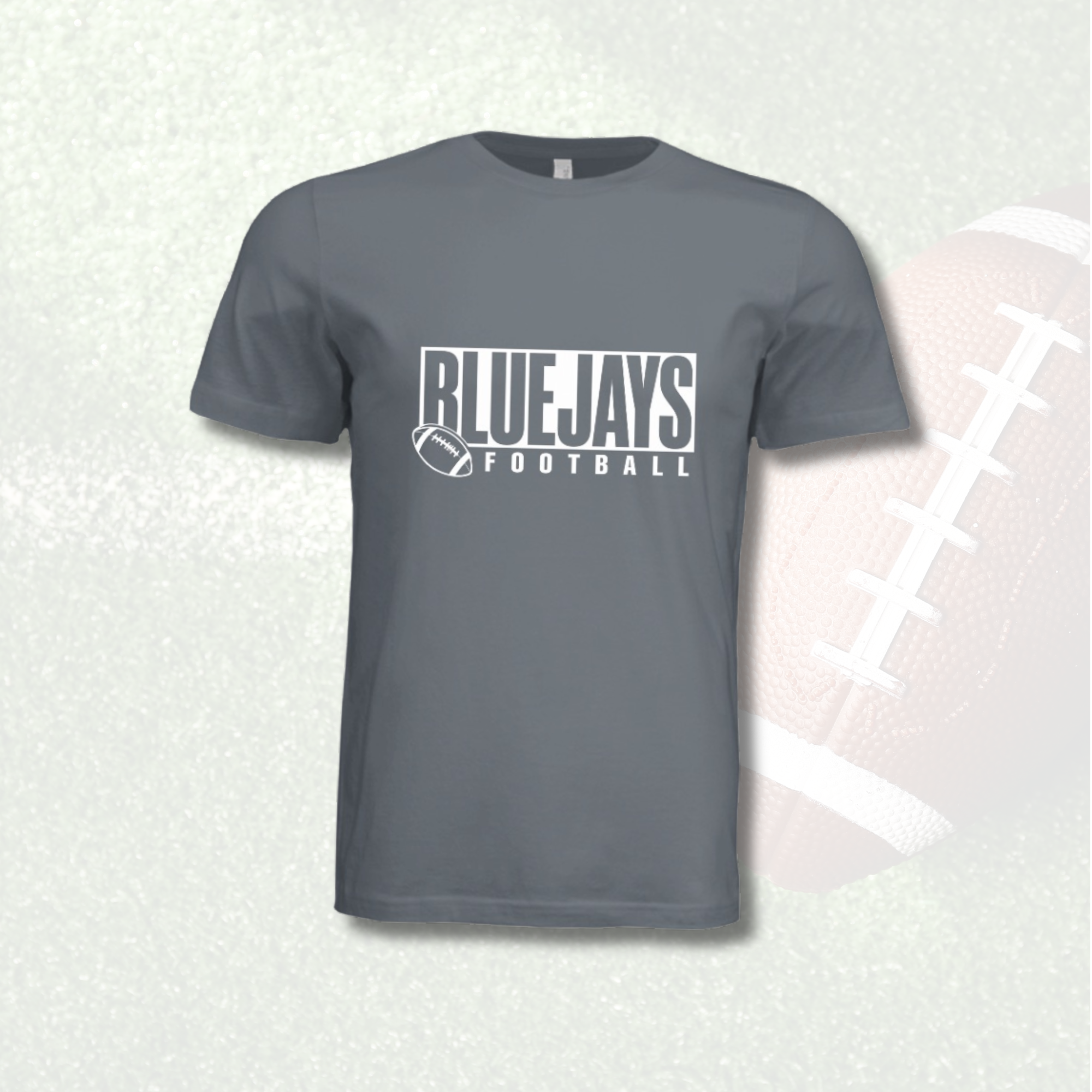 Unisex Tee | Blue Jay + Football