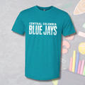 Unisex Tee | BOLD Blue Jay design