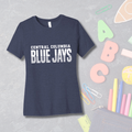 Women's Relaxed Tee | BOLD Blue Jay design