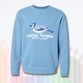 Midweight Crewneck Sweatshirt | Blue Jay Colorblock design